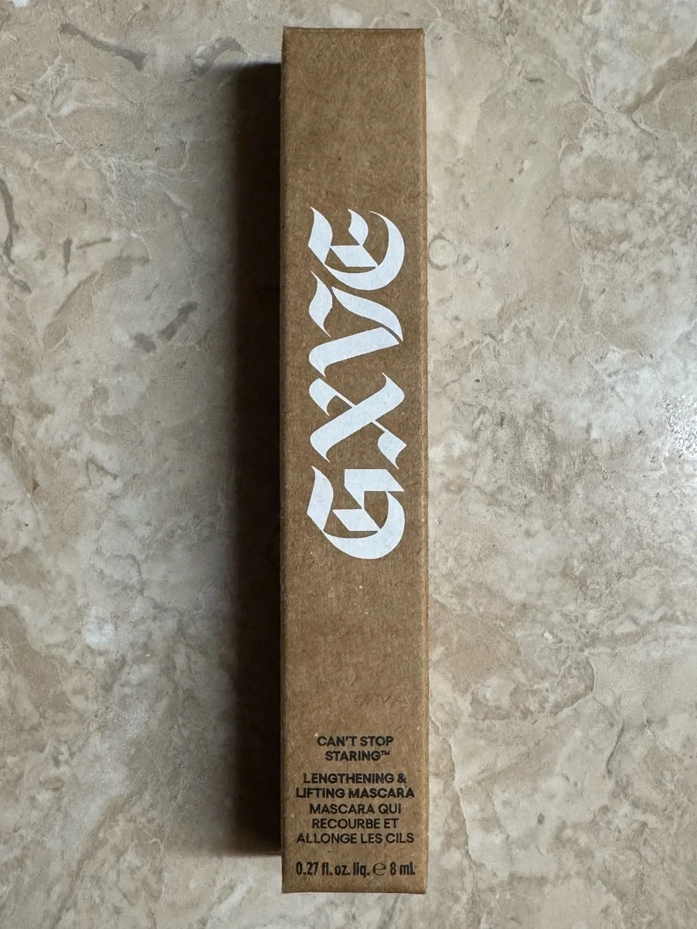GXVE Gwen Stefani Can’t Stop Staring Black Mascara NWT Full Size Clean Beauty